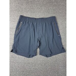 LEG3ND Mens Athletic Fit Training Shorts Navy Blue 7 Inch Inseam XL NWT